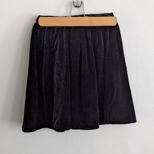 American Apparel Velvet Skirt